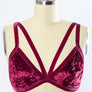 Crushed Velvet Bralette