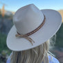 WIDE BRIM DANDY PANAMA HAT FOR WOMEN