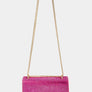 Fame Rhinestone Studded Rectangle Crossbody Bag