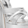 Splendid Cross Strap High Heeled Sandals