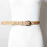 Skinny Punched Out Belt