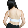 Diona J Low Back Bra Comfort V Neck Cami Crop Low Back Workout Tops for Women