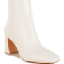 Bruna Square Toe Ankle Boots