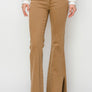 RISEN Bailey Full Size High Waist Side Slit Flare Jeans
