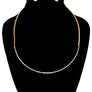 Clear Stone Elegant Necklace Set