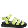 Belcher Faux Leather Buckle Detail Sandals