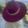 WIDE BRIM DANDY PANAMA HAT FOR WOMEN