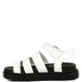 Belcher Faux Leather Buckle Detail Sandals
