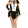 Plus Size Bad Habit Nun Costume