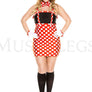Plus Size Darling Mouse Costume