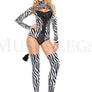 Sexy Zebra Costume