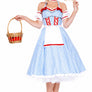 Music Legs Dorothy Doll Costume