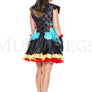 Plus Size Day Of The Dead Darling Costume