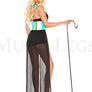 Elegant Egyptian Bastet Costume