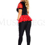 Plus Size Polka Dot Mouse Costume