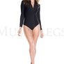 Long Sleeve Zip Up Teddy