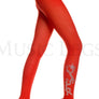 Dragon print opaque pantyhose
