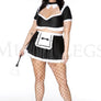 Plus Size Sexy French Maid