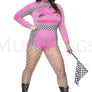 Plus Size Racer Babe