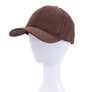 SUEDE FELT BASEBALL CAP