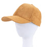 SUEDE FELT BASEBALL CAP