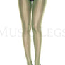 Shiny metallic spandex tights