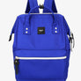 Himawari Water Resistant Canvas Backpack Bag with Side Pockets