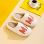 Trendy MAMA Cozy Fluffy Plush Fur Slip On Cushion House Slippers Unisex