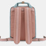 Himawari Contrast Waterproof Nylon Backpack Bag