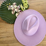 VEGAN FELT PANAMA HAT