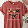 Free Spirit Leopard Heart Graphic Tee PLUS