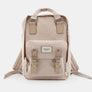 Himawari Contrast Waterproof Nylon Backpack Bag