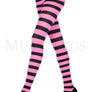 Wide striped tights