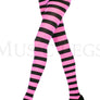 Wide striped tights