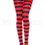 Wide striped tights