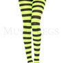 Wide striped tights
