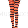 Wide striped tights