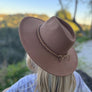 WIDE BRIM DANDY PANAMA HAT FOR WOMEN