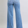 Judy Blue Full Size Wide Leg Jeans with Pockets