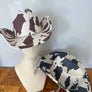 Cow Print Draw String Cowboy Hat