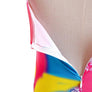 Barbie Cosplay Outfit for Women - Ken Gosling Retro Pink Sports Wear Set with Dots Skatewear Top & Swimsuit Bottoms for Halloween Costume Parties