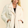 Davi & Dani Faux Fur Zip Up Jacket