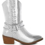 Altair Studded Harness Detail Boots