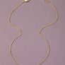 Laser cut zodiac sign pendant necklace