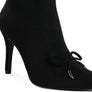 Dapers Bow Detail Ankle Boots