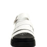 Belcher Faux Leather Buckle Detail Sandals