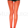Sheer backseam tights