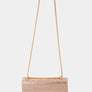 Fame Rhinestone Studded Rectangle Crossbody Bag