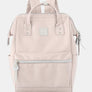 Himawari Water Resistant Canvas Backpack Bag with Side Pockets