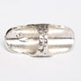 Bold Waterfall Turquoise Silver Fashion Ring